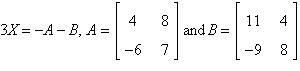 <strong>Solve for X in the equation given. </strong> A) B) C) D) E)