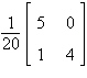 <strong>Find the inverse of the matrix (if it exists).</strong> A)does not exist B) C) D) E)