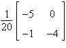 <strong>Find the inverse of the matrix (if it exists).</strong> A)does not exist B) C) D) E)