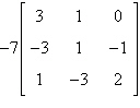 <strong>Find the inverse of the matrix .</strong> A) B) C) D) E)