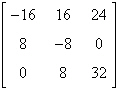<strong>Use the matrix capabilities of a graphing utility to find the inverse of the matrix (if it exists).</strong> A)does not exist B) C) D) E)