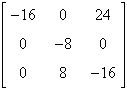 <strong>Use the matrix capabilities of a graphing utility to find the inverse of the matrix (if it exists).</strong> A)does not exist B) C) D) E)