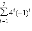 <strong>Write the given series in summation notation. </strong> A) B) C) D) E)
