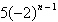 <strong>Find the n th term of the geometric sequence. 5, -10, 20,...</strong> A) B) C) D) E)