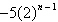 <strong>Find the n th term of the geometric sequence. 5, -10, 20,...</strong> A) B) C) D) E)