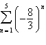 <strong>Find the sum of the finite geometric series. Round to the nearest hundredth. </strong> A)-98.80 B)13223.94 C)1858.99 D)36.05 E)260.80