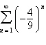 <strong>Find the sum of the infinite geometric series. </strong> A) B) C) D) E)