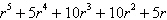 <strong>Use the Binomial Theorem to expand and simplify the expression. </strong> A) B) C) D) E)