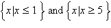 <strong>Write the interval in set notation.</strong> A) B) C) D) E)