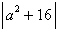 <strong>Use absolute value notation to describe the distance between a and -4.</strong> A) B) C) D) E)