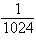 <strong>Evaluate the expression below. </strong> A) B) C)1024 D) E)16