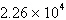 <strong>Write the following number in scientific notation. 226,000</strong> A) B) C) D) E)