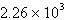 <strong>Write the following number in scientific notation. 226,000</strong> A) B) C) D) E)