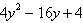 <strong>Perform the indicated operation below and simplify if possible by combining like terms. Write the result in standard form. </strong> A) B) C) D) E)