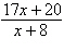 <strong>Simplify the following rational expression. </strong> A) B) C) D) E)