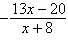 <strong>Simplify the following rational expression. </strong> A) B) C) D) E)