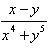 <strong>Simplify the following algebraic fraction. Write the answer with positive exponents. </strong> A) B) C) D) E)