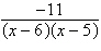 <strong>Find the rational expression in simplest form that represents the sum of the reciprocals of the consecutive integers and .</strong> A) B) C) D) E)