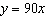 <strong>Which one of the following models the data graphed in the scatter plot. </strong> A) B) C) D) E)