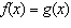 <strong>The graphs of and are shown below. Find the value(s) of x for which . </strong> A) -2.4 and 0.8 B) 0.8 C) -2.4 and -11.7 D) -2.4 E) -11.7 and 1.3