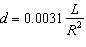 <strong>The resistance R of a wire (in ohms) is related to its length L (in meters) and its diameter d (in meters) by the formula . Find a formula for d .</strong> A) B) C) D) E)