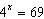 Solve the exponential equation for . Round to the nearest thousandth.