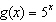 For values of , the function grows faster than the function .