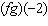 <strong>Use the graph below to find . </strong> A) -2 B) 73 C) -0.6 D) -3212 E) -44