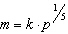 <strong>Suppose that is directly proportional to the 5th power of . Which one of the following equations expresses this proportionality? .</strong> A) B) C) D) E)