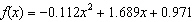 <strong>Find an appropriate model for the data provided in the table. Round to the nearest thousandth. </strong> A) B) C) D) E)