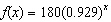 <strong>The data in the table shows the temperature for a cup of coffee after it is poured into the cup. The initial temperature of the coffee is F. Which one of the following functions is the best model for this data? </strong> A) B) C) None of these options D) E)