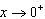 <strong>Determine the behavior of the function as .</strong> A) As , . B) As , . C) As , . D) As , . E) As , .