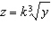 <strong>Suppose that is inversely proportional to the cube root of . Which one of the following is an equation that expresses this statement?</strong> A) B) C) D) E)