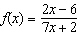 <strong>Find the equation of the vertical asymptote for .</strong> A) B) C) D) E)