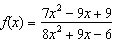<strong>Determine the end behavior of .</strong> A) As and as . B) As and as . C) As and as . D) As and as . E) As and as .
