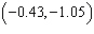 <strong>Solve the system of linear equations. </strong> A) B) C) D) No Solution E)