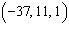 <strong>Solve the system of linear equations. </strong> A) B) C) D) Not enough information E)