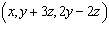 <strong>Solve the system of linear equations. </strong> A) B) C) No solution D) E)