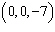 <strong>The augmented matrix of a system of linear equations is given below in reduced row-echelon form. What is the solution to this system? </strong> A) B) C) D) E)