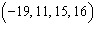 <strong>Find the solution of the system of linear equations described by the following matrix. Round to nearest hundredth. </strong> A) B) No solution C) D) Infinitely many solutions E)