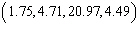 <strong>Find the solution of the system of linear equations described by the following matrix. Round to nearest hundredth. </strong> A) B) No solution C) D) Infinitely many solutions E)