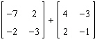<strong>Perform the matrix operation as indicated. </strong> A) B) C) D) E) None of the above
