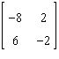 <strong>Perform the matrix operation as indicated. </strong> A) B) C) D) E)