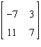 <strong>Perform the matrix operation as indicated. </strong> A) B) C) D) E)