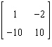 <strong>Perform the matrix operation as indicated. </strong> A) B) C) D) E) None of the above