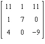 <strong>Perform the matrix operation as indicated. </strong> A) B) Not possible C) D) E)