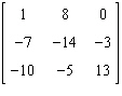 <strong>Perform the matrix operation as indicated. </strong> A) B) Not possible C) D) E)