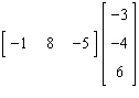 <strong>Perform the matrix operation as indicated. </strong> A) B) C) Not possible D) E)
