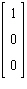 <strong>Which one of the following is the identity matrix?</strong> A) B) C) D) E)