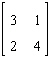 <strong>Find the inverse matrix of .</strong> A) B) C) Not invertible D) E)
